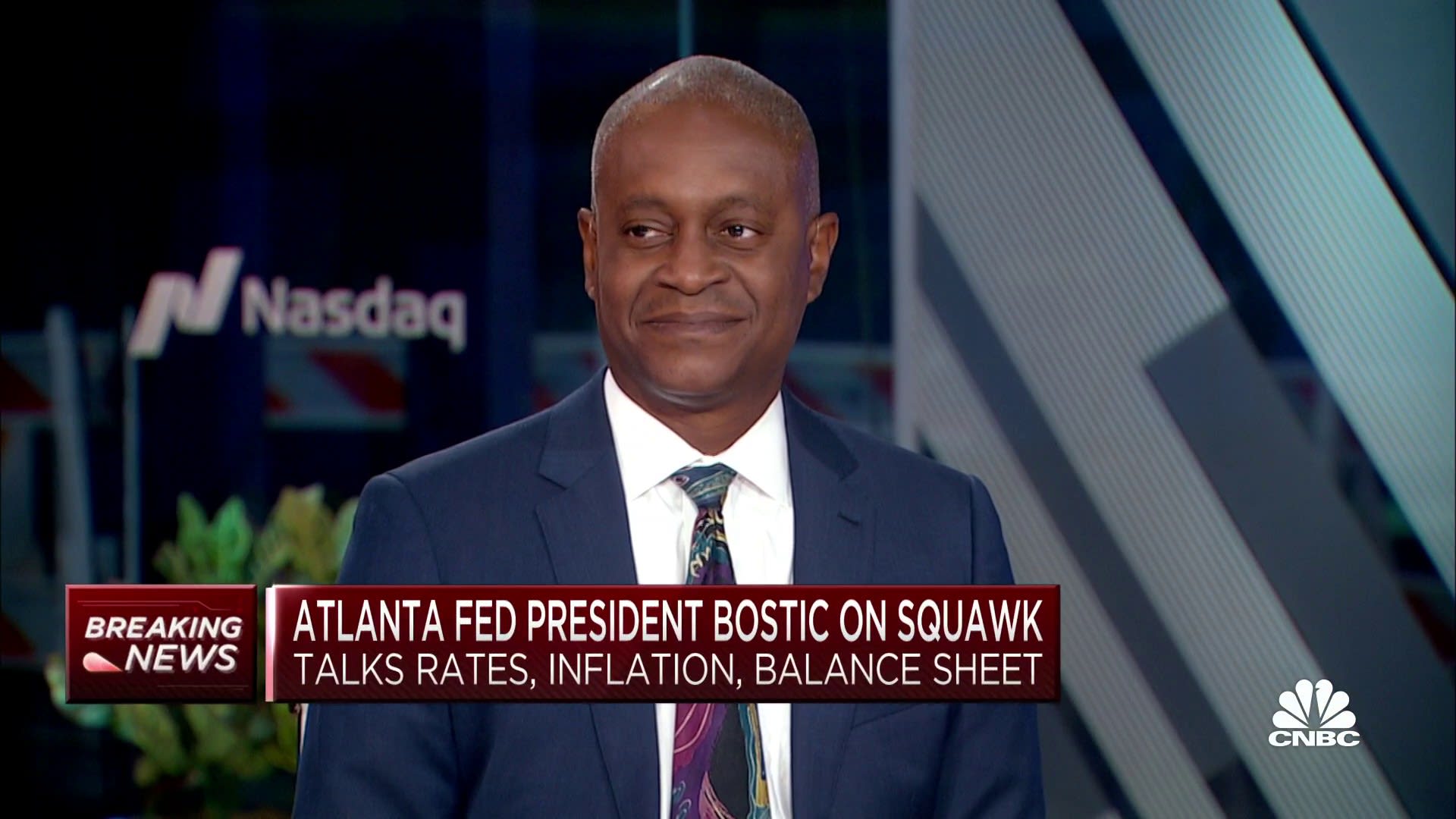 Atlanta Fed President  Raphael Bostic: We are not going to see a recession