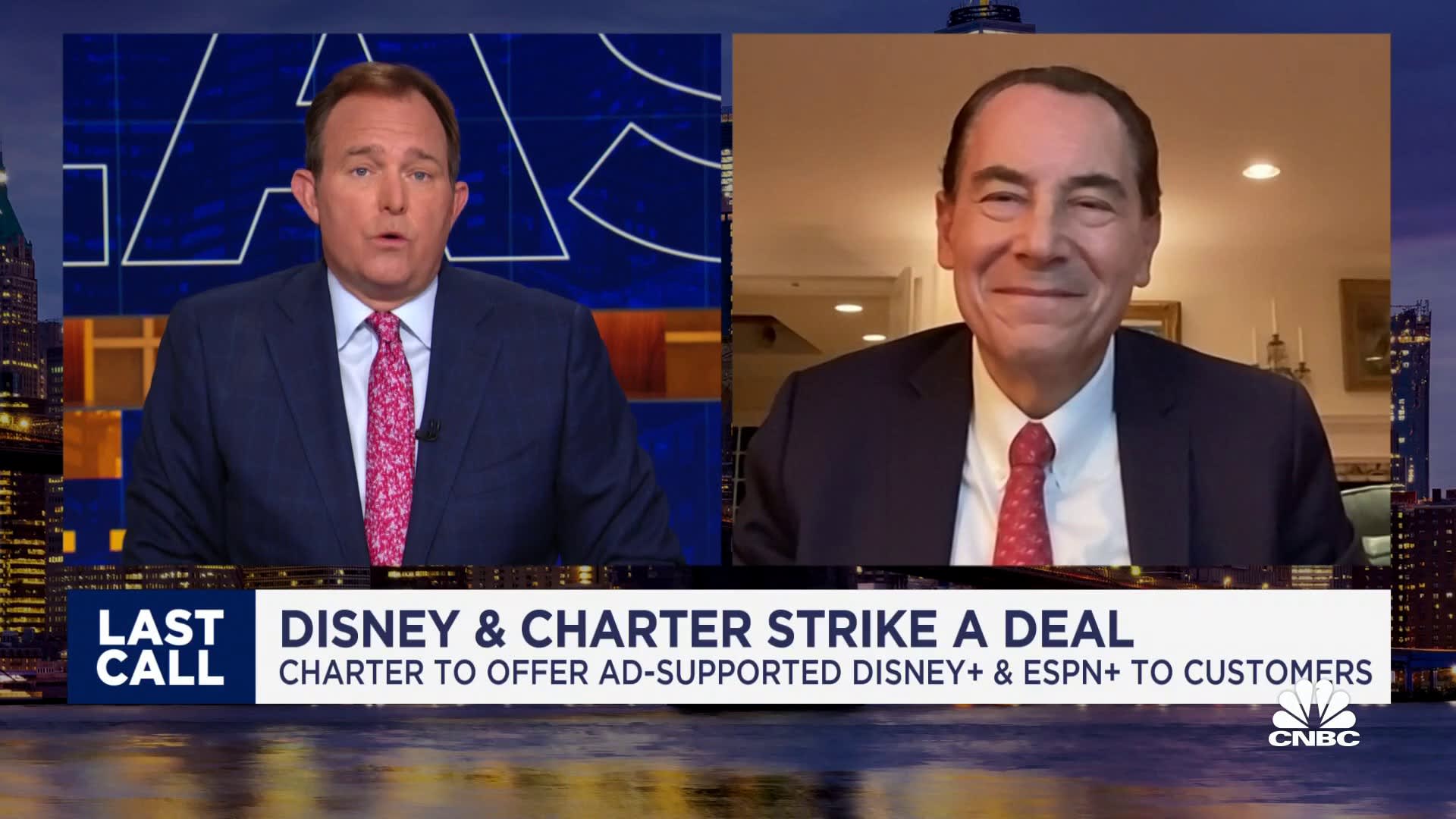 The consumer is ultimately the winner in the Disney-Charter deal, says media mogul Tom Rogers