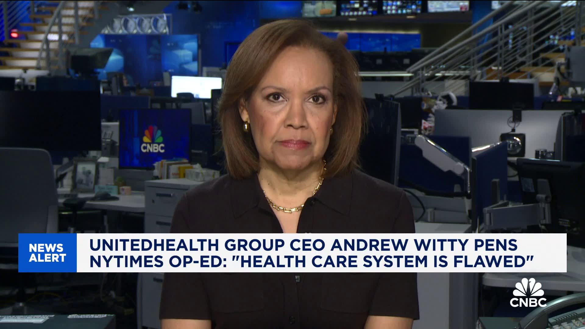 UnitedHealth Group CEO pens op-ed on 'flawed' health care system following colleague's killing