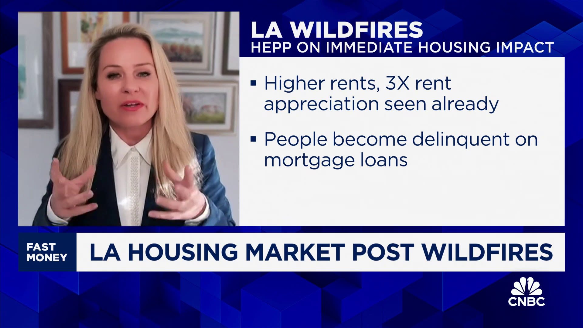 The state of the LA housing market following the wildfires