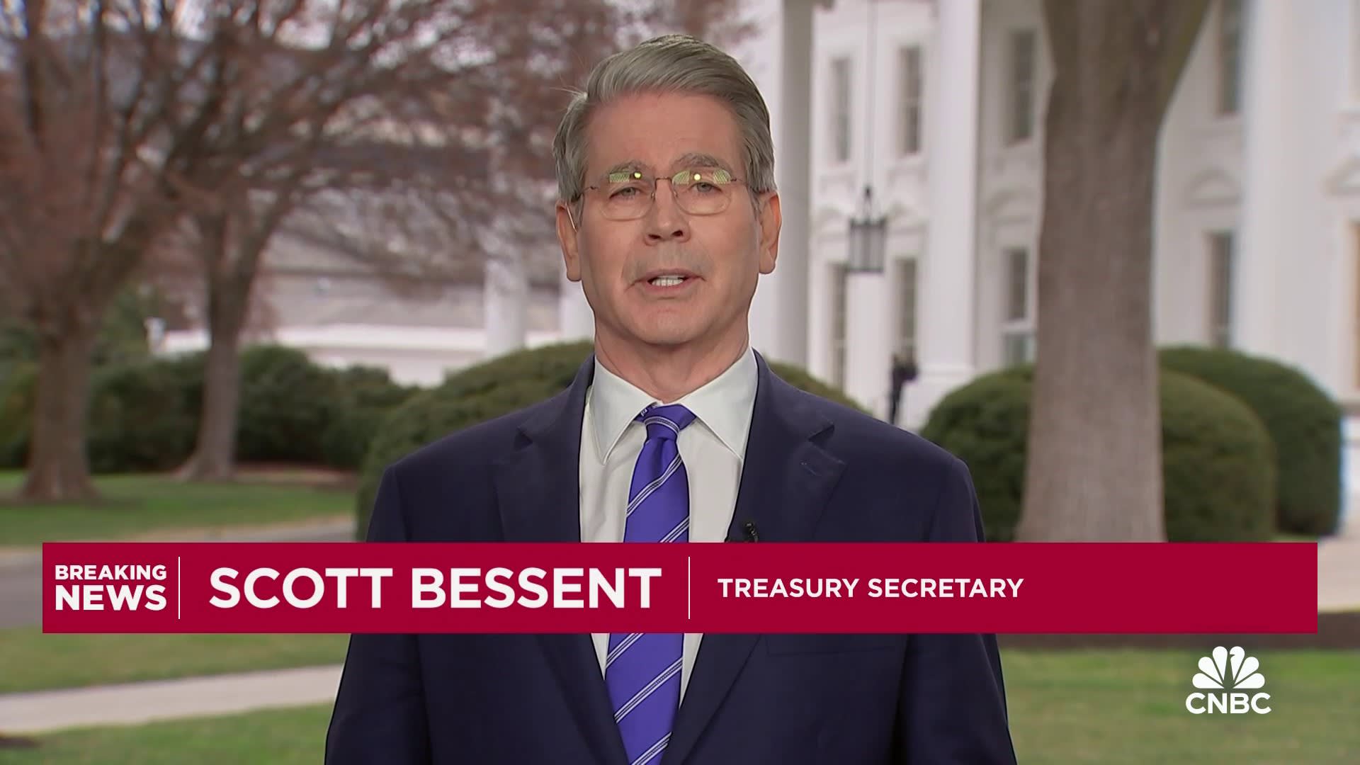 Treasury Sec. Bessent: We're focused on ‘real economy,' not concerned about ‘a little’ volatility