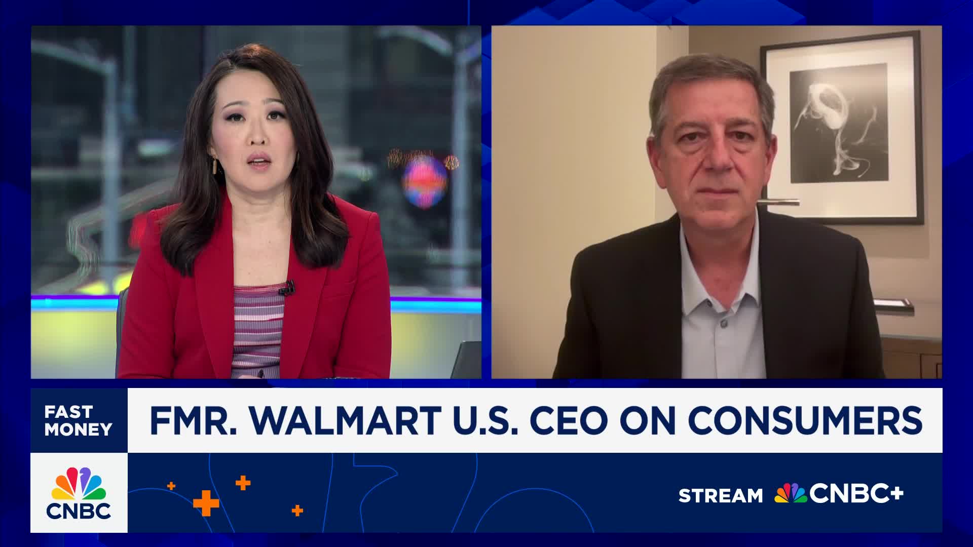 Walmart  is best poised to weather the tariffs, says former Walmart U.S. CEO Bill Simon