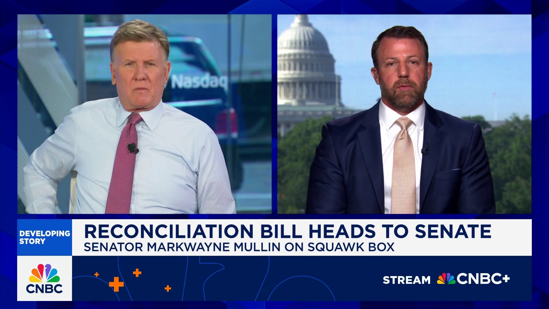 Sen. MarkWayne Mullin: Overall structure of House GOP reconciliation bill will stay intact