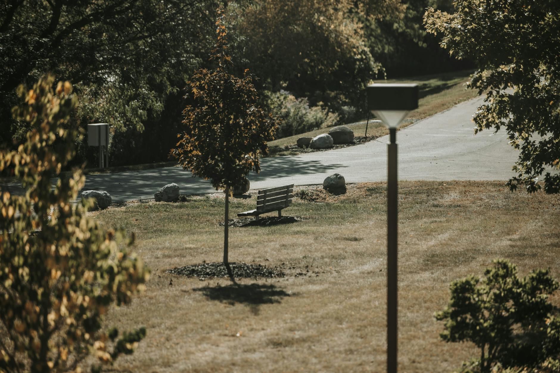 Modern suburban office complex with parking and landscaping representing the shift to distributed work locations