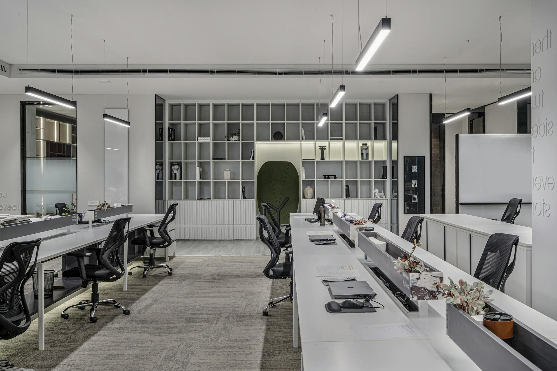 Upscale office environment where wealth management and insurance investment strategies are discussed