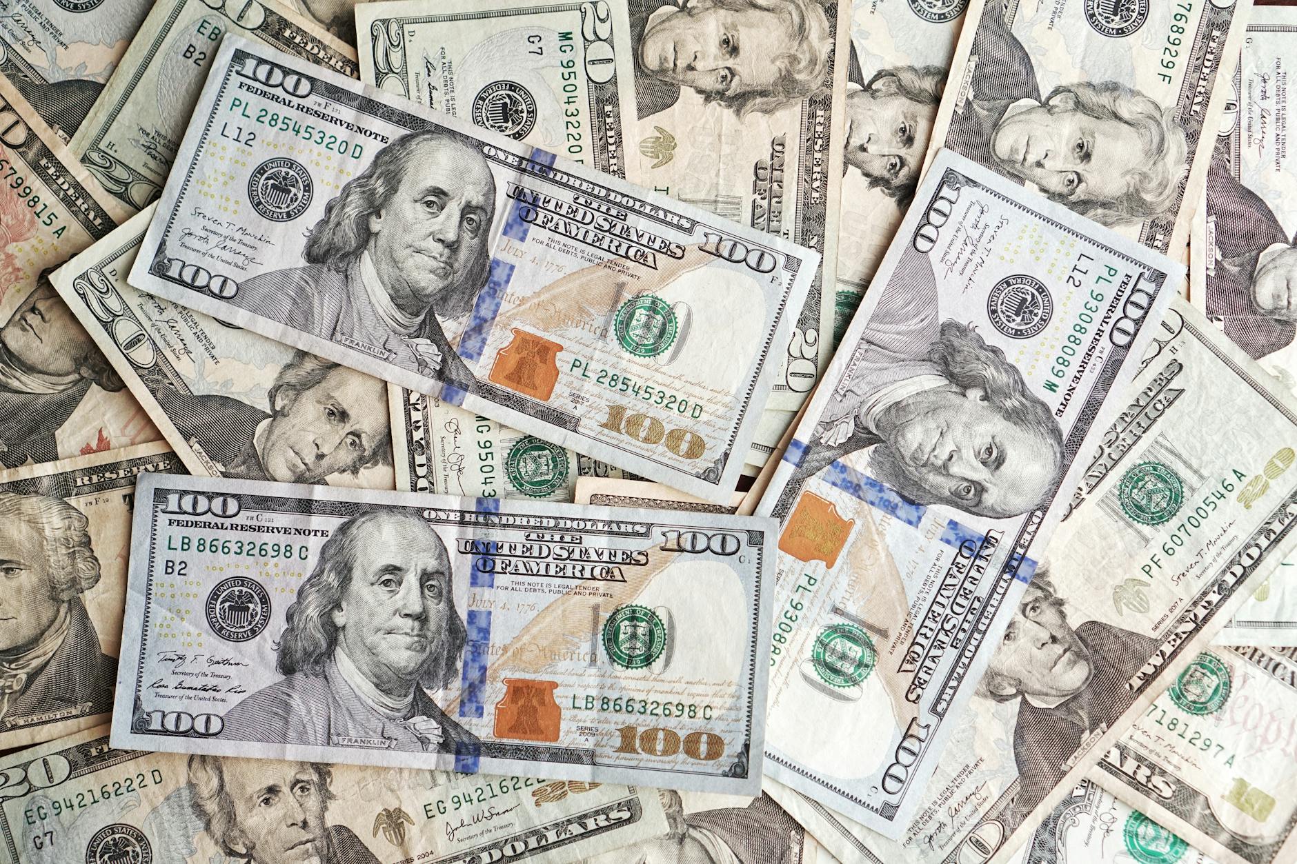 Stack of dollar bills representing cash investment strategy
