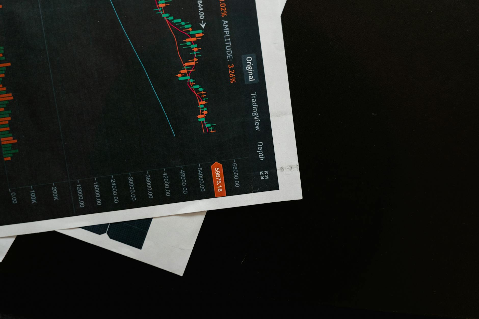 Stock market trading floor with electronic displays