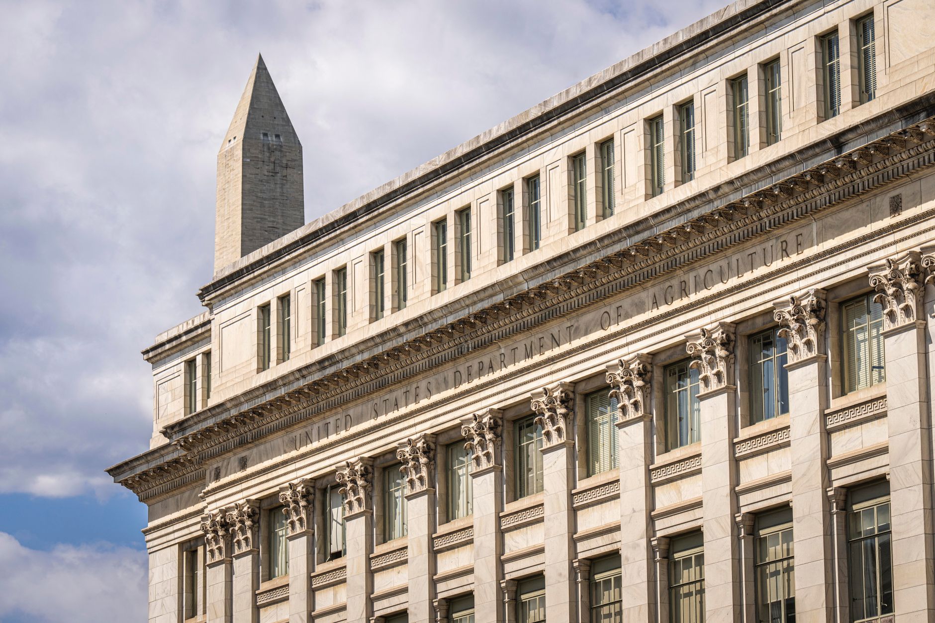 Federal government building representing Department of Health and Human Services authority