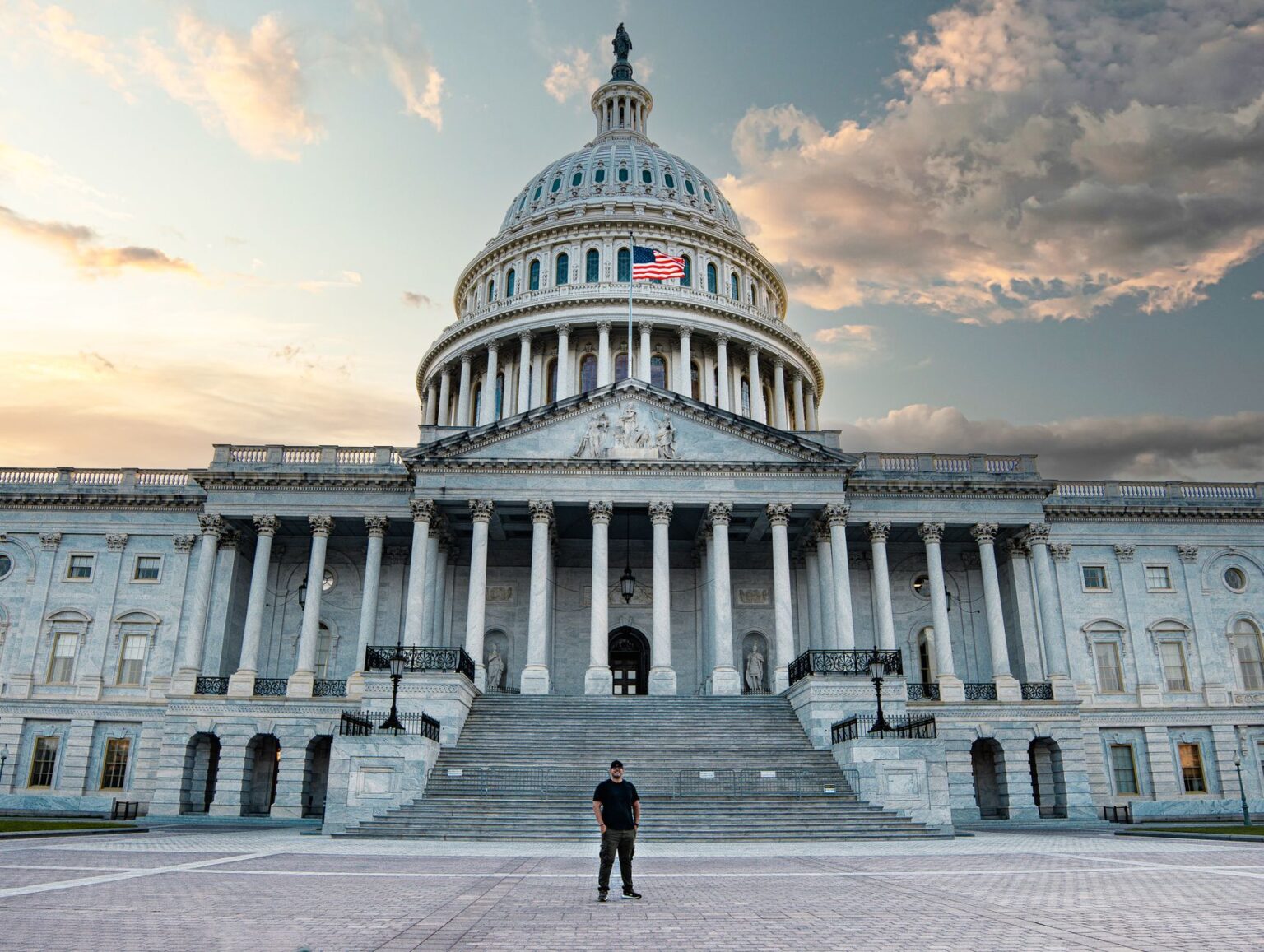U.S. Capitol building representing American economic and industrial policy discussions