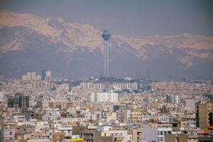 Powerful general in Iran seen as Tehran readies for Khamenei’s funeral Aerial view of Tehran cityscape representing Iran's political and economic center