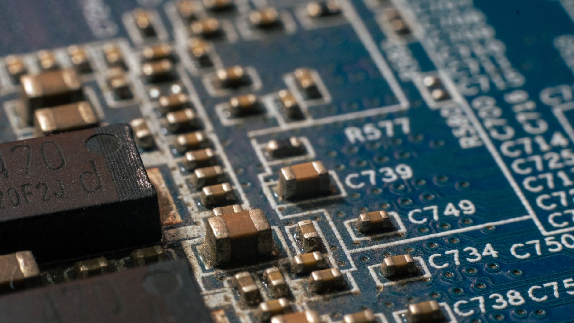 Industrial chip manufacturing equipment inside a high-tech facility