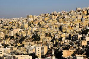 Oil infrastructure in the Middle East representing Gulf energy markets