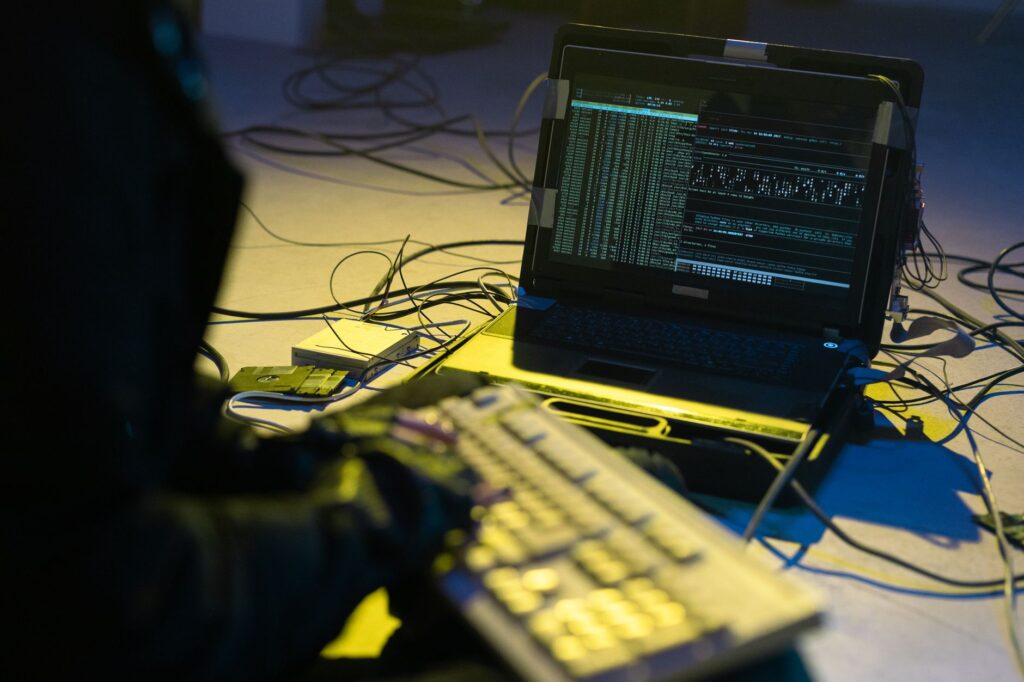 Security analysts monitoring threat dashboards in a modern office