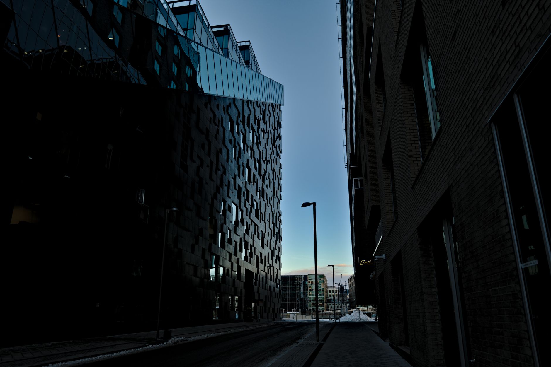 Oslo city buildings reflecting Norway's financial and governmental institutions