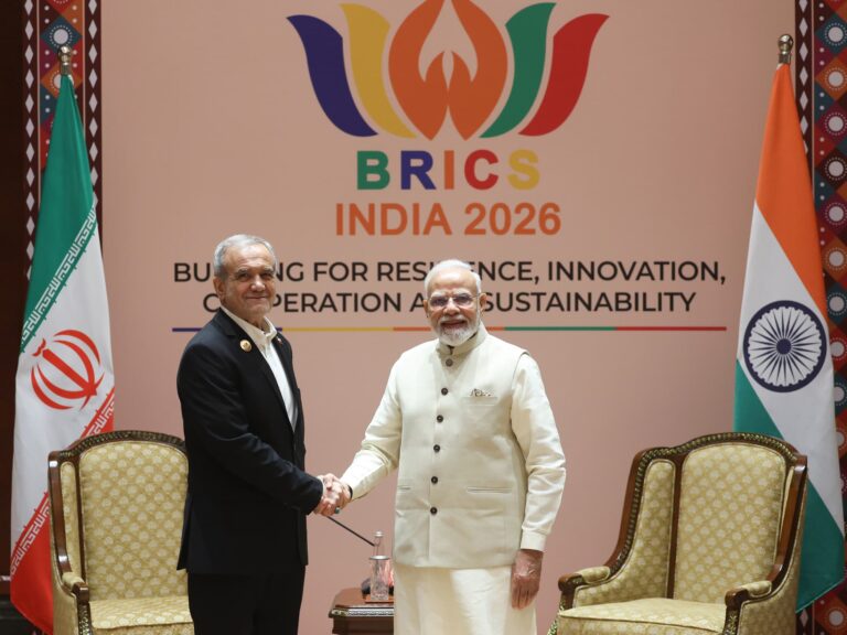 Tehran won’t surrender to the U.S., Iranian President Pezeshkian says, as India’s Modi urges dialogue and peace Two world leaders meeting at a formal diplomatic summit