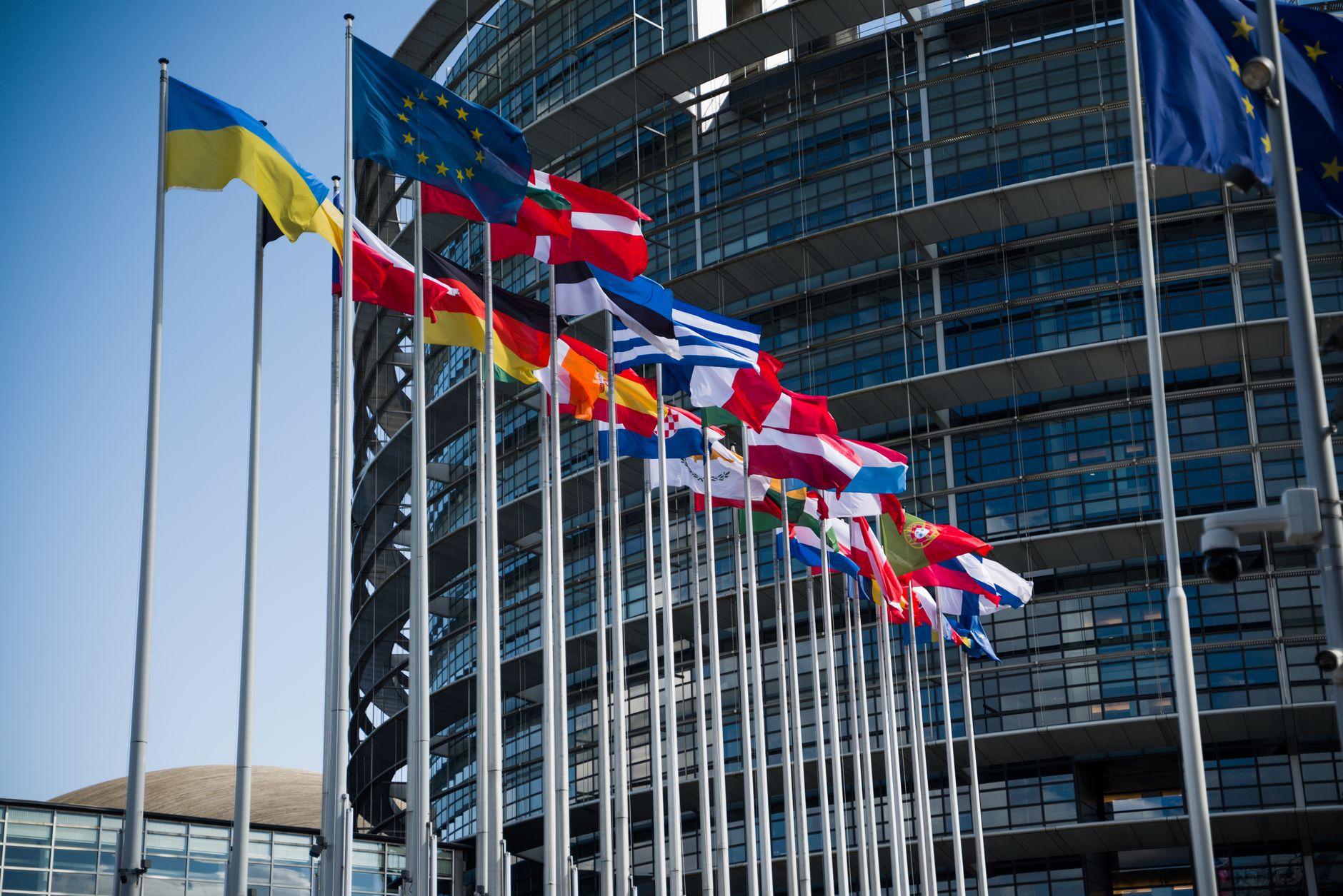Representatives gathered at an international diplomacy and peace conference