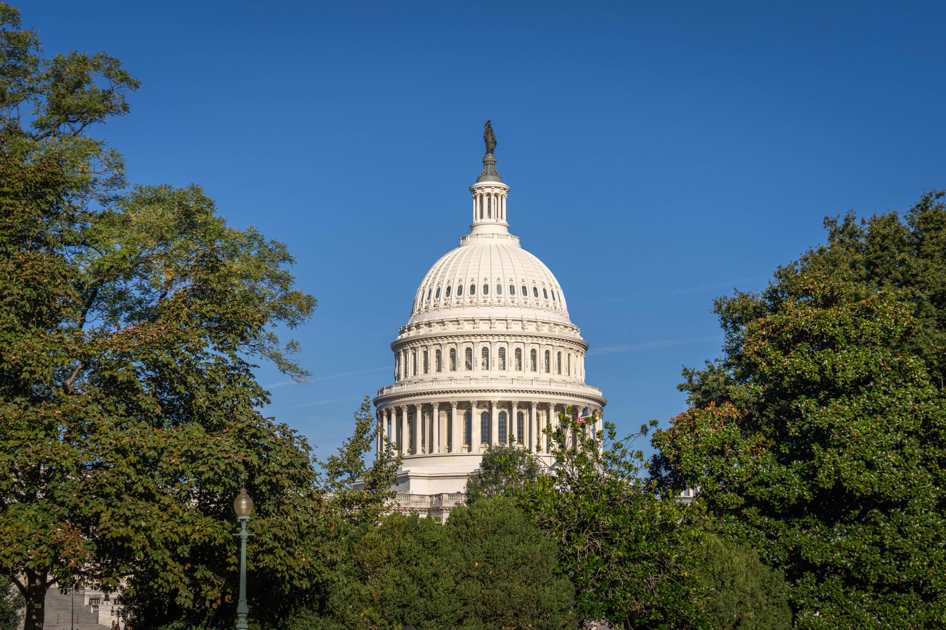 United States Capitol building where members of Congress serve